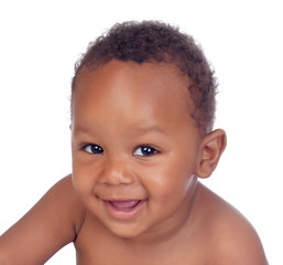 Poster - Funny and happy african baby