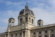Die Kuppel und die Fassade des Kunsthistorischen Museums in Wien