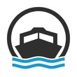 Symbol für Motorboot