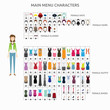 © Graphiqa-Stock - Character Creation Casuallady