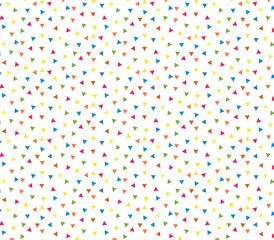 Wall Mural - small chaos tiny triangle, vector pattern. pattern is on swatches panel