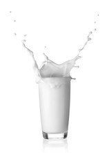 Splash In A Glass Of Milk