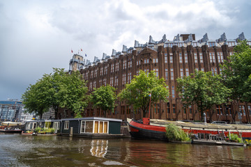 Wall Mural - Houses Along Canal