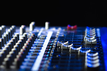 audio mixer, music equipment