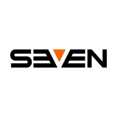 Wall Mural - seven logotype logo vector.