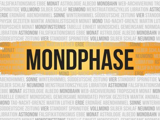 Canvas Print - Mondphase