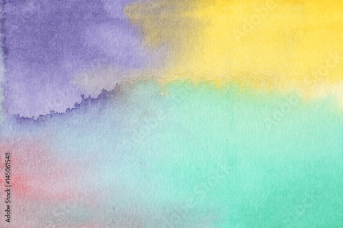 Zdjęcie XXL Tło koloru wody. Farba ręka streszczenie sztuka