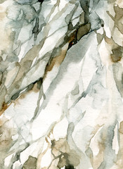 Poster - Water color marble painting.