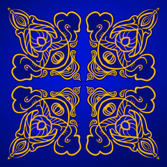 Aufkleber - Vector Square Decorative Design Element
