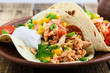 Slow cooker chicken taco with corn