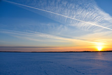 Frozen Sunset