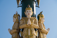Statue In Uppatasanti Pagoda, Naypyidaw, Myanmar