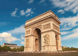 Fototapeta Paryż - Arc de Triumph in Paris, France