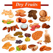 Assorted dry fruit set including cashewnut, almond,raisin,fig and nuts