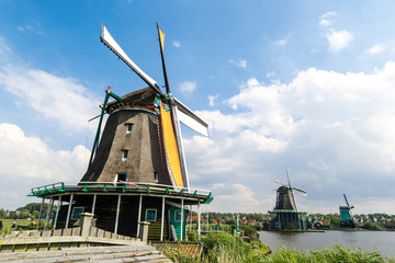 Sticker - Zaanse Schans Windmills