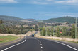 Beautiful road in autumn in the regional area of Australia.