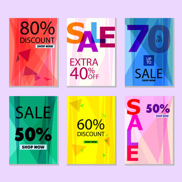 set of posters with a sellout