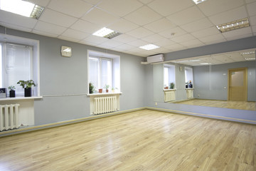 Wall Mural - Interior of a sport and dancing hall