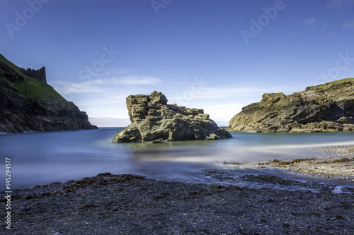Tintagel Castle, Near Merlins Cave Poster