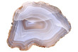 natural agate isolated