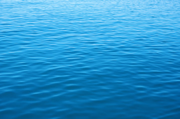 Poster - Blue sea water background