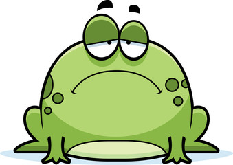 Sticker - Sad Little Frog