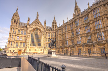 Wall Mural - Westminster Palace in London. Great Britain.