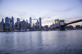 Fototapeta  - DownTown Manhattan From Dumbo in Brooklyn