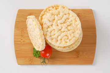 Canvas Print - puffed rice cakes