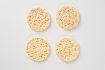 Canvas Print - puffed rice cakes