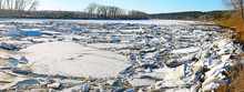 The Ice Jam On The River