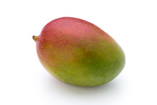 Mango Fruit Isolated On White Background .