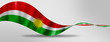Kurdistan flag day on a gray background