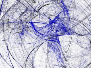 Wall Mural - Abstract grunge dirty blue background on white backdrop