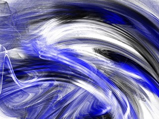 Wall Mural - Abstract grunge dirty blue background on white backdrop