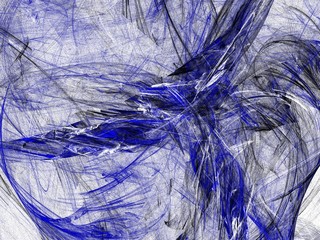 Wall Mural - Abstract grunge dirty blue background on white backdrop