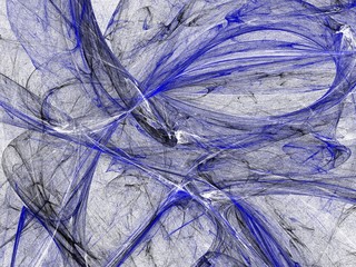 Wall Mural - Abstract grunge dirty blue background on white backdrop
