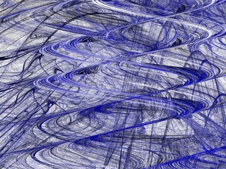 Wall Mural - Abstract grunge dirty blue background on white backdrop