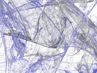 Wall Mural - Abstract grunge dirty blue background on white backdrop