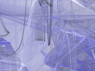 Wall Mural - Abstract grunge dirty blue background on white backdrop