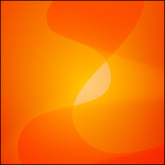 Poster - Vector Orange Background