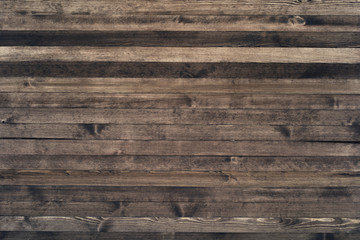 Dark wood texture background surface with old natural pattern. Grunge surface rustic wooden table top view