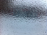 Fototapeta Łazienka - Winter glass. Frozen Window Texture