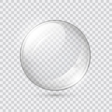 Transparent Glass Sphere 