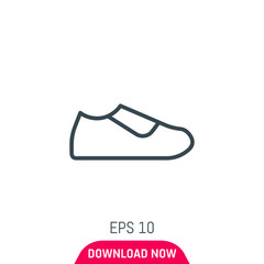 Naklejka na meble Shoe icon, vector