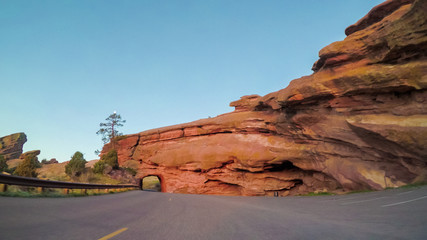 Fototapete - Red Rocks