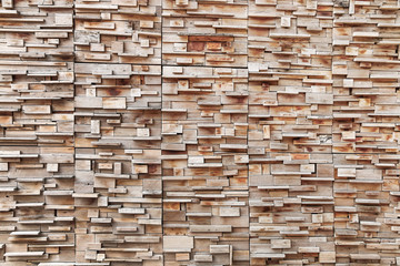 Poster - dry wood wall for background and design