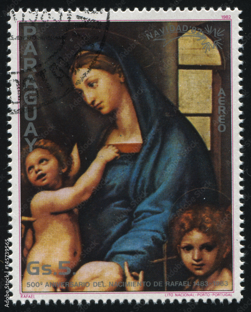 Holy Mary by Raphael Stock Photo | Adobe Stock