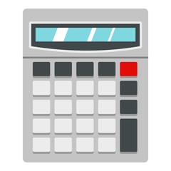 Poster - calculator icon isolated