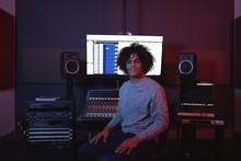 Portrait Of Male Audio Engineer